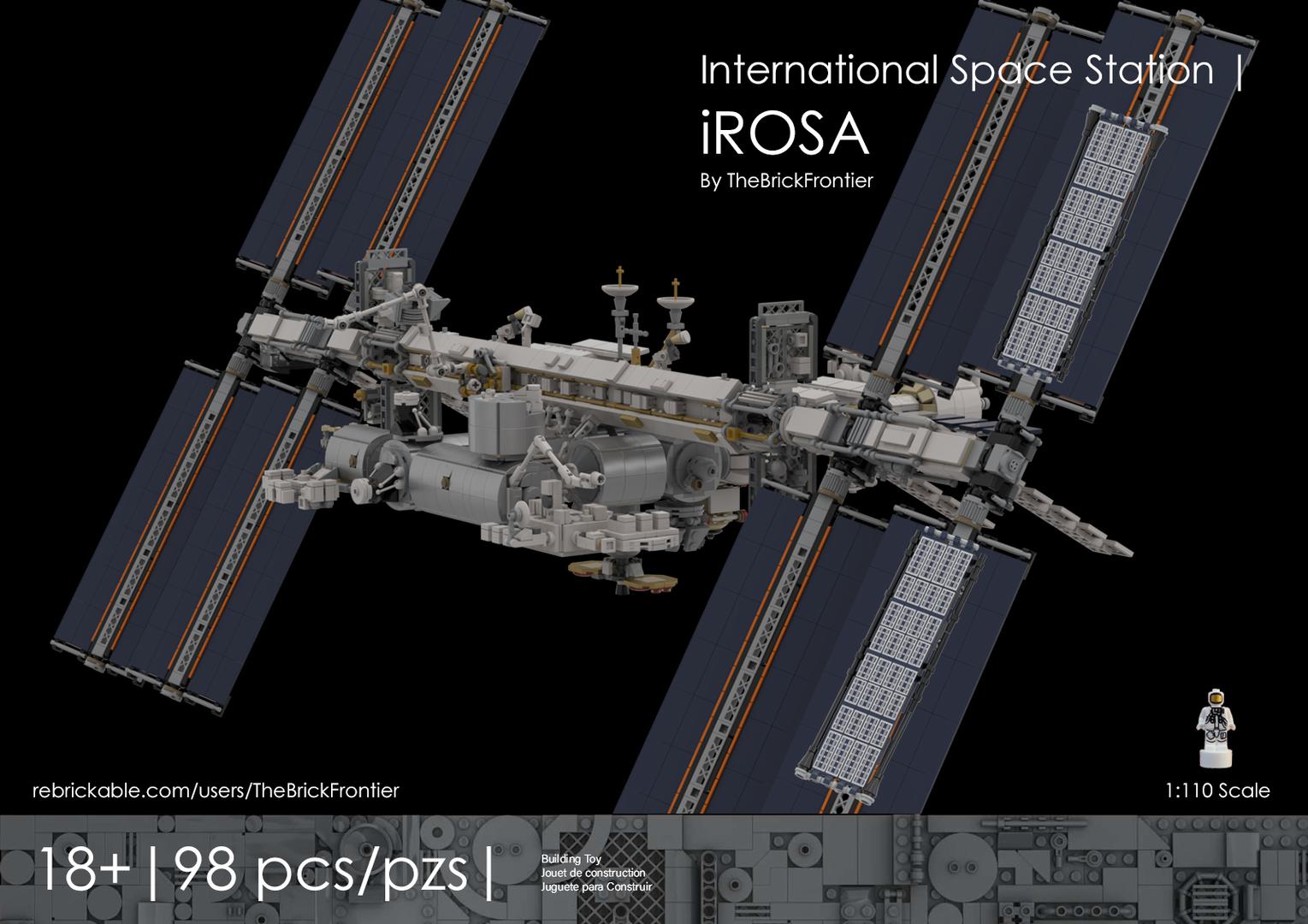 iROSA - International Space Station - 1:110 Scale