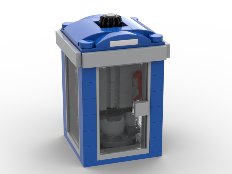 Superman Phone Booth Transformation