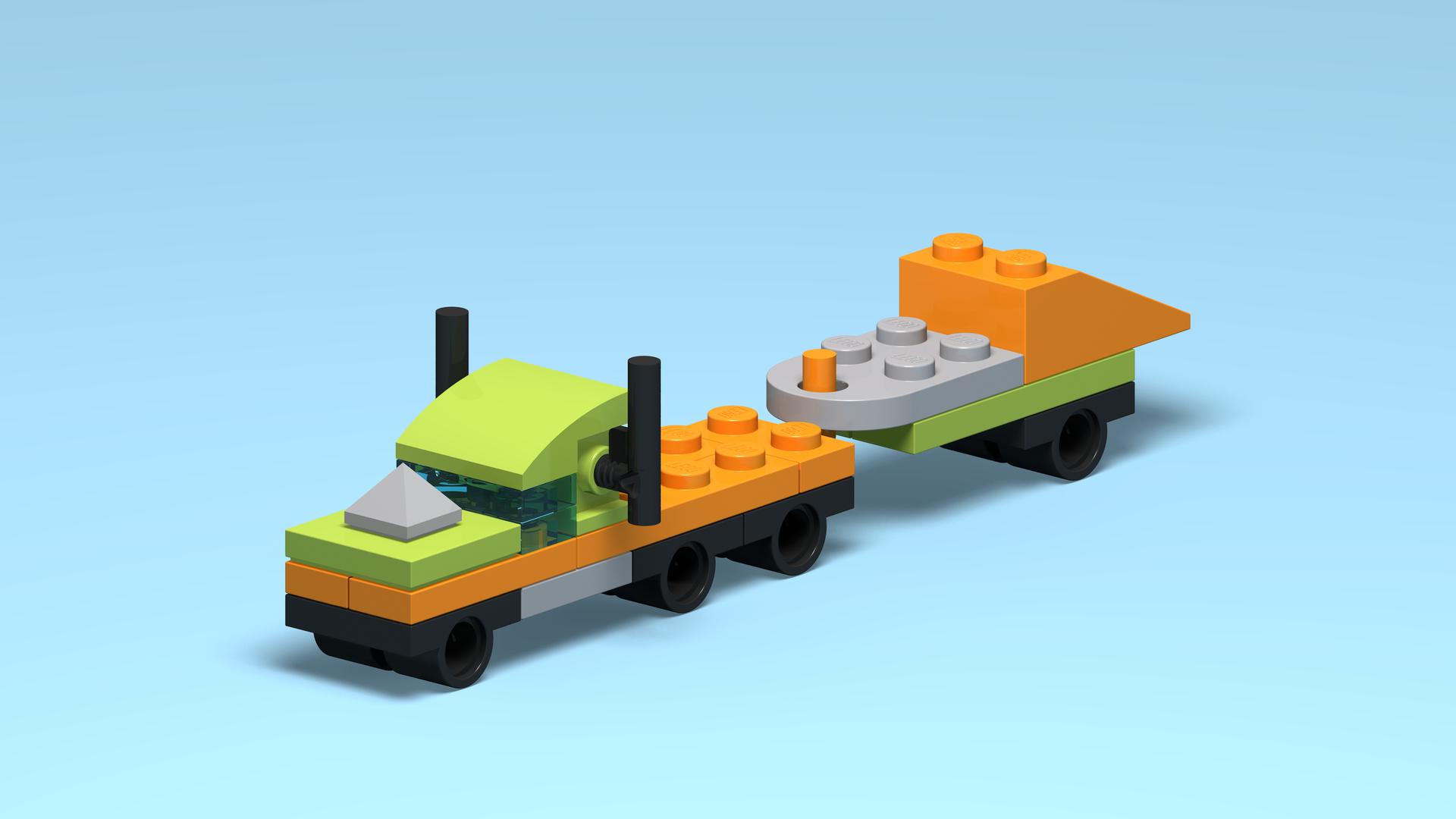 2021 City Advent Calendar - Better Stunt Transport Truck