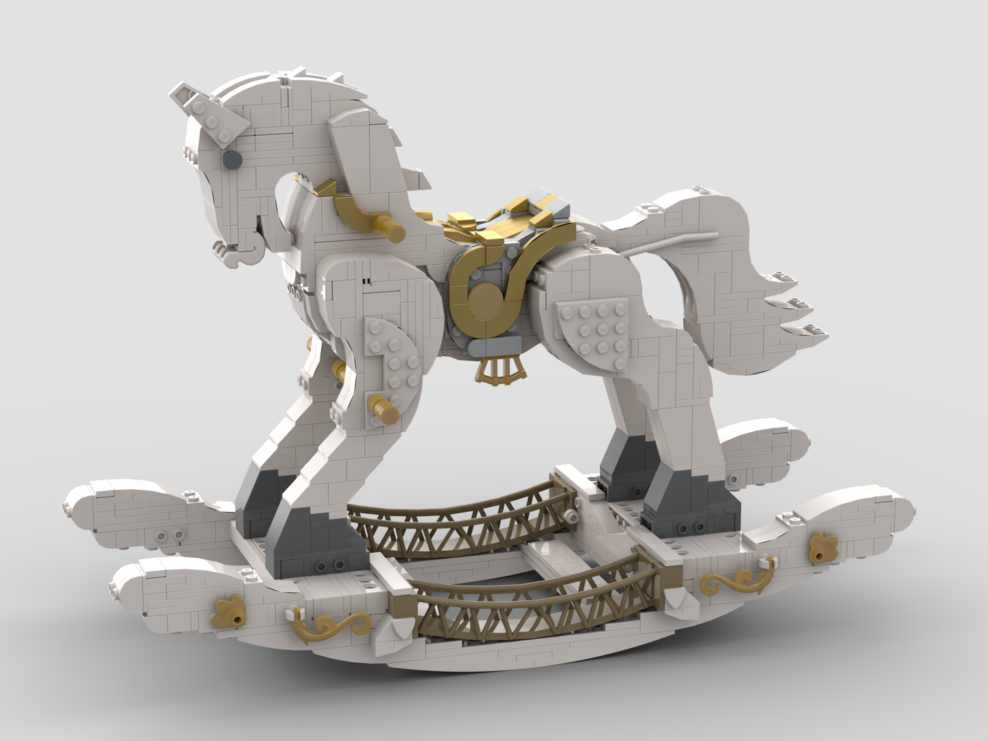 Decorative rocking horse