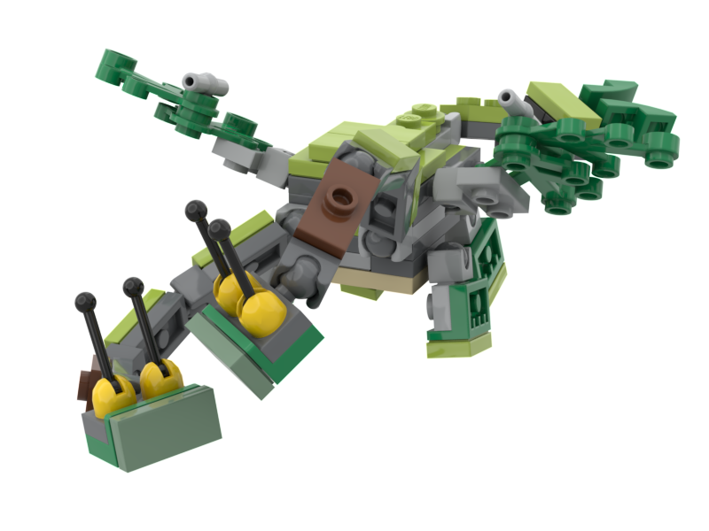 HTTYD Hideous Zippleback Dragon Barf and Belch (Appears in How to train your Dragon)