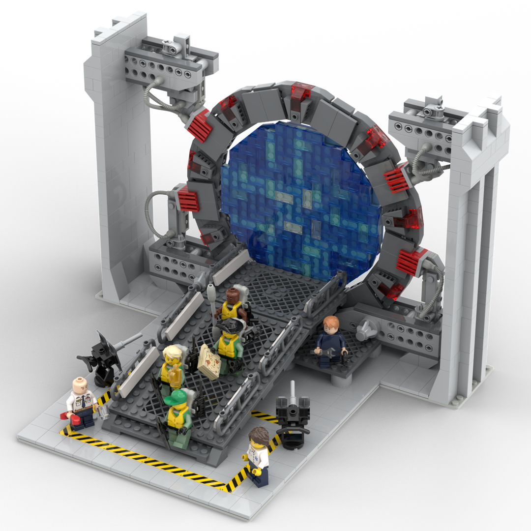 Stargate SG-1 Gateroom (LEGO® colors)