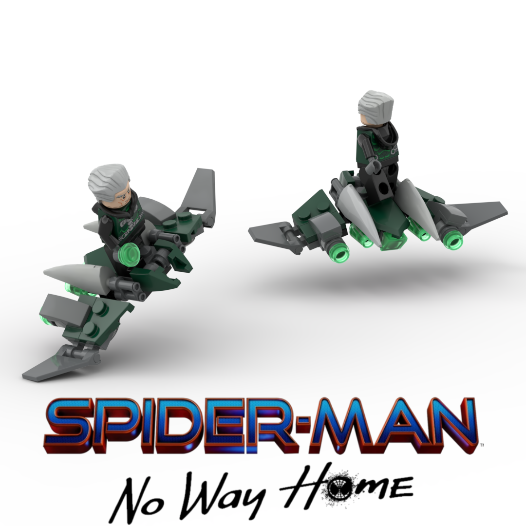 spiderman : no way home green goblin wing