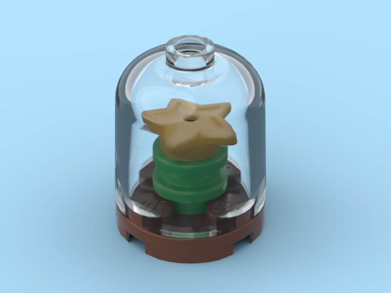 76196 - Terrarium with Flower