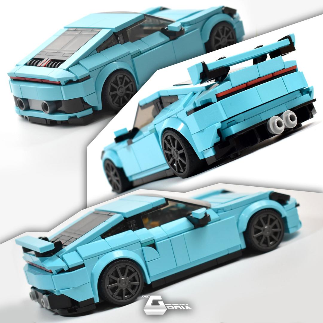 Porsche 911 (992) - 3in1(Carrera, Turbo, GT3) - Medium Azure