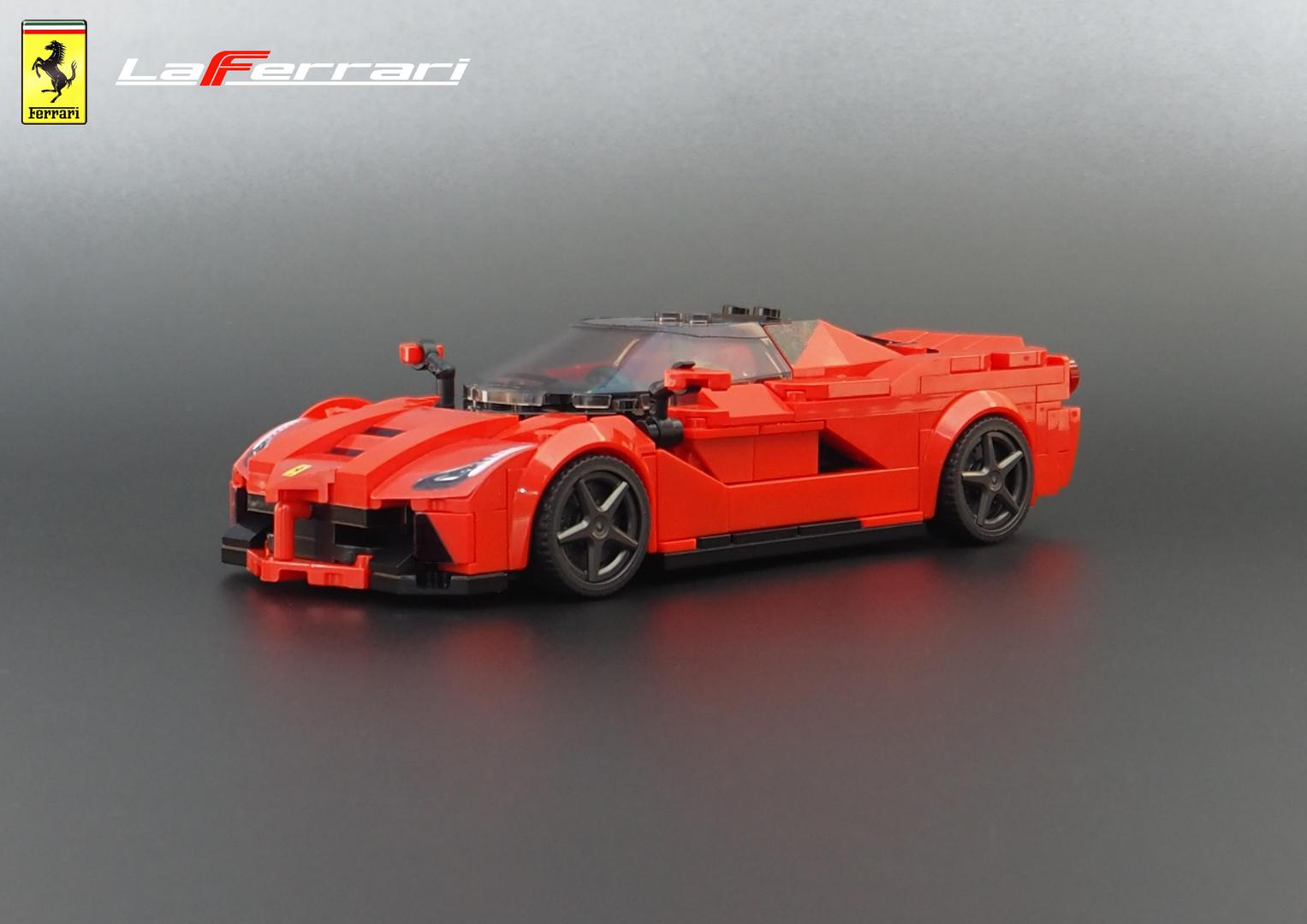 Ferrrari LaFerrrari - Speed Champions 8 Studs wide