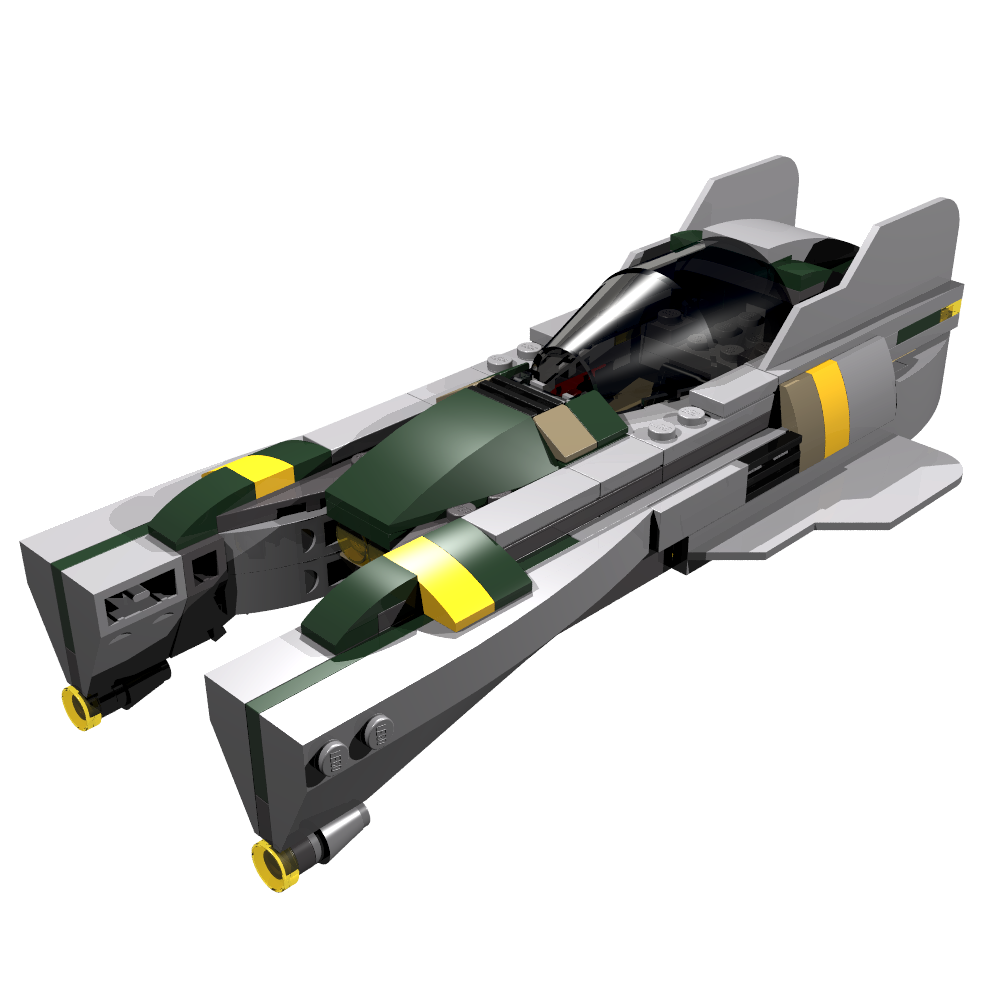 75150 Airspeeder 2 alternate build