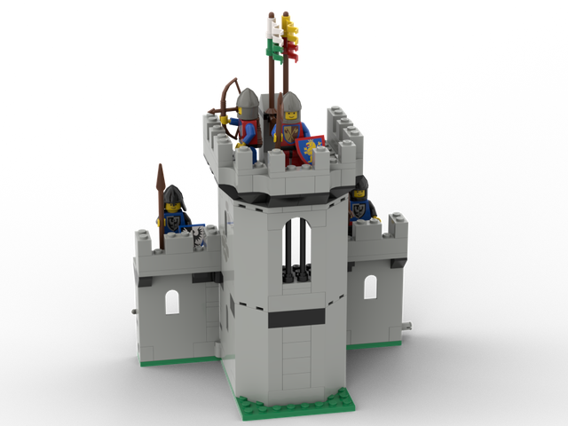 Rounded tower to go with 80s Castle sets