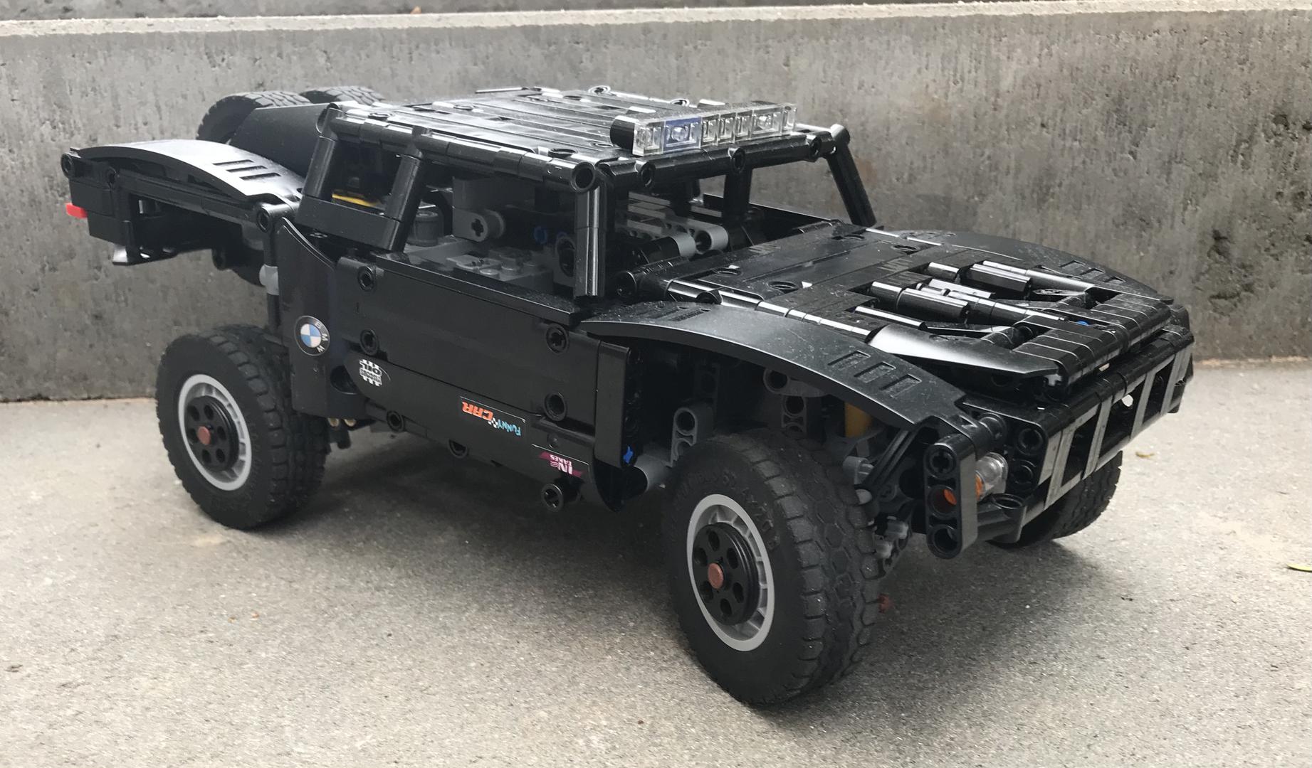 Black RC Trophy truck (Buwizz 2.0)