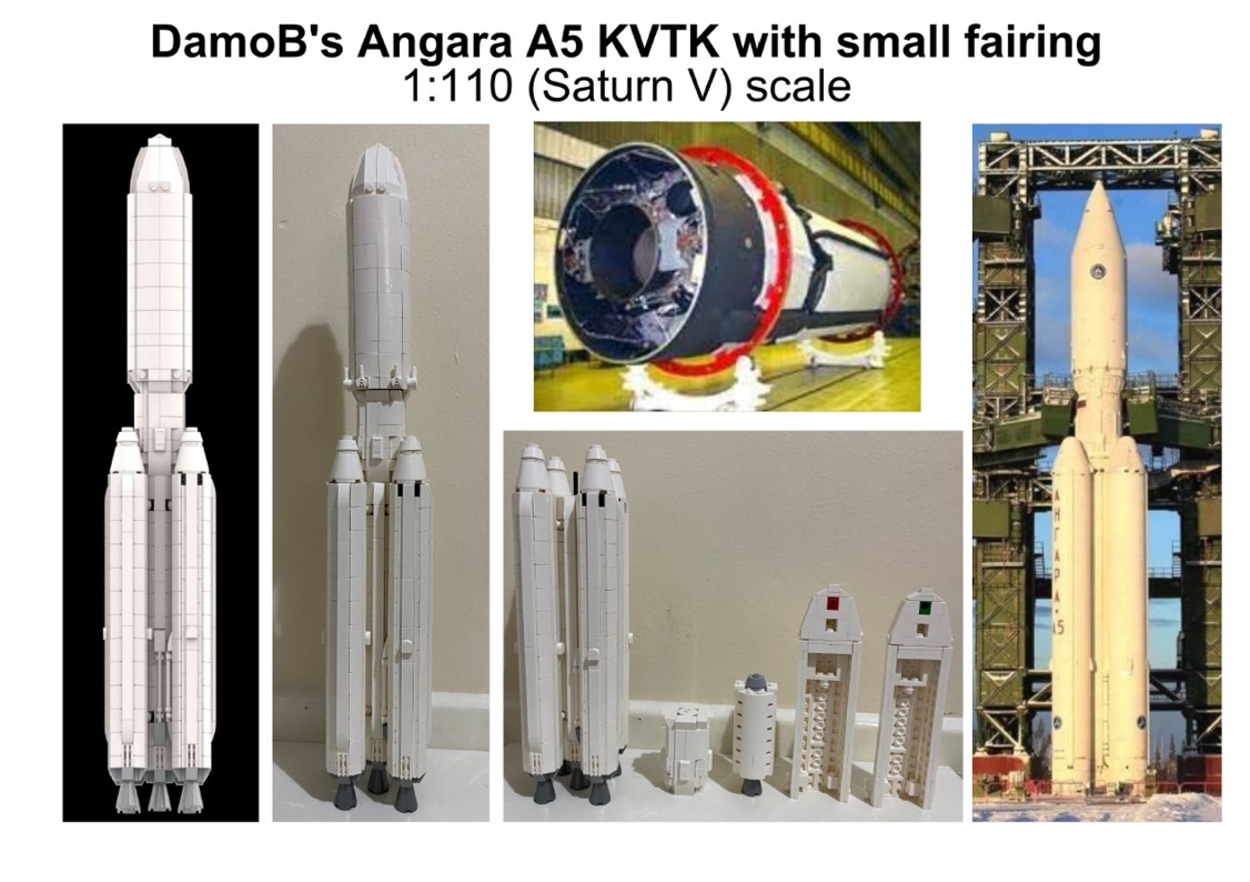 DamoB's Angara A5 KVTK with small fairing (MOC-96799) - LEGO MOC | MOC ...