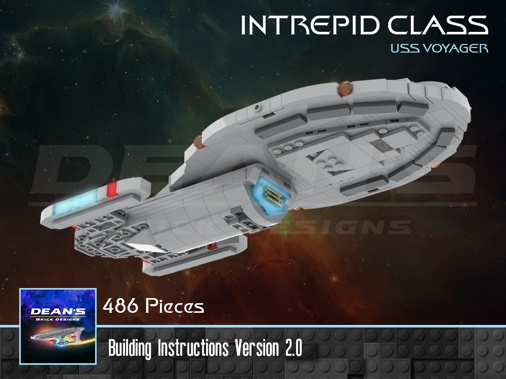 Intrepid Class Starship - Star Trek Voyager
