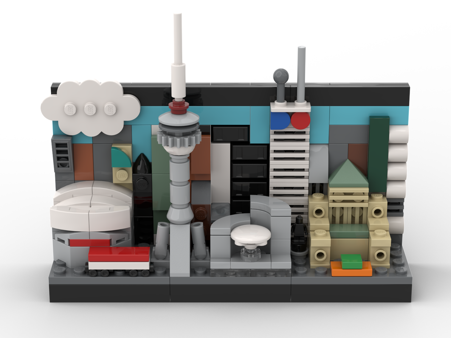 Toronto Skyline Postcard