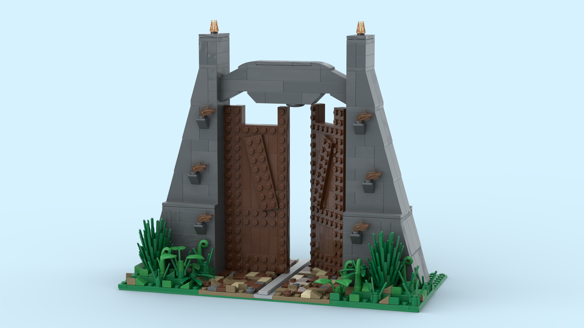 jurassic park park gate