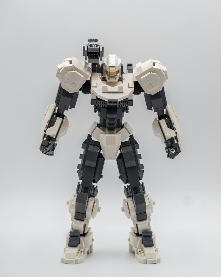 WHITE RANGER - MK 01 Pacific Rim jaeger mech