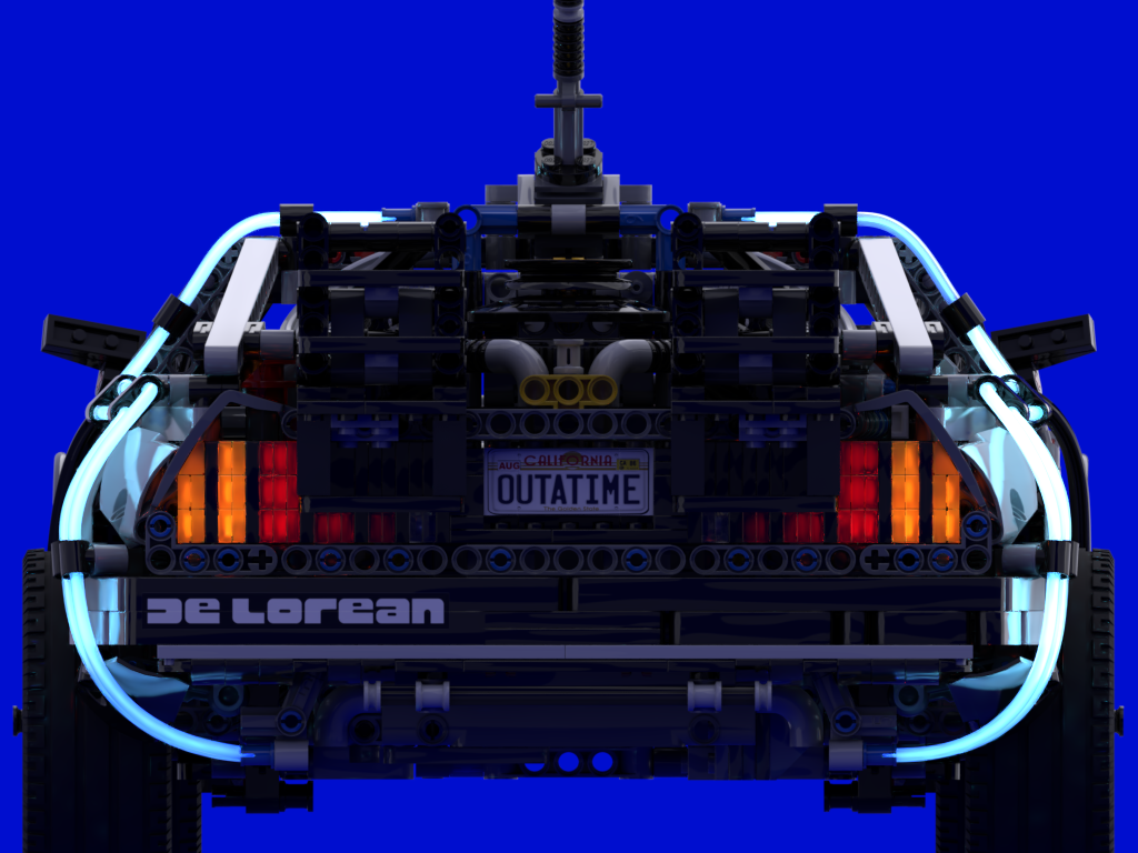 Part 1 BTTF LEGO Technic Delorean RC