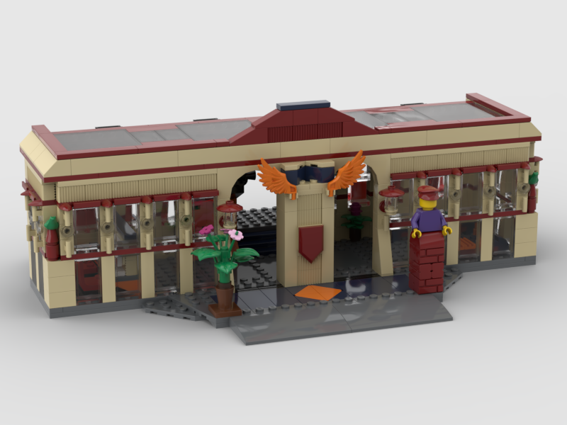 Rail station for 60197