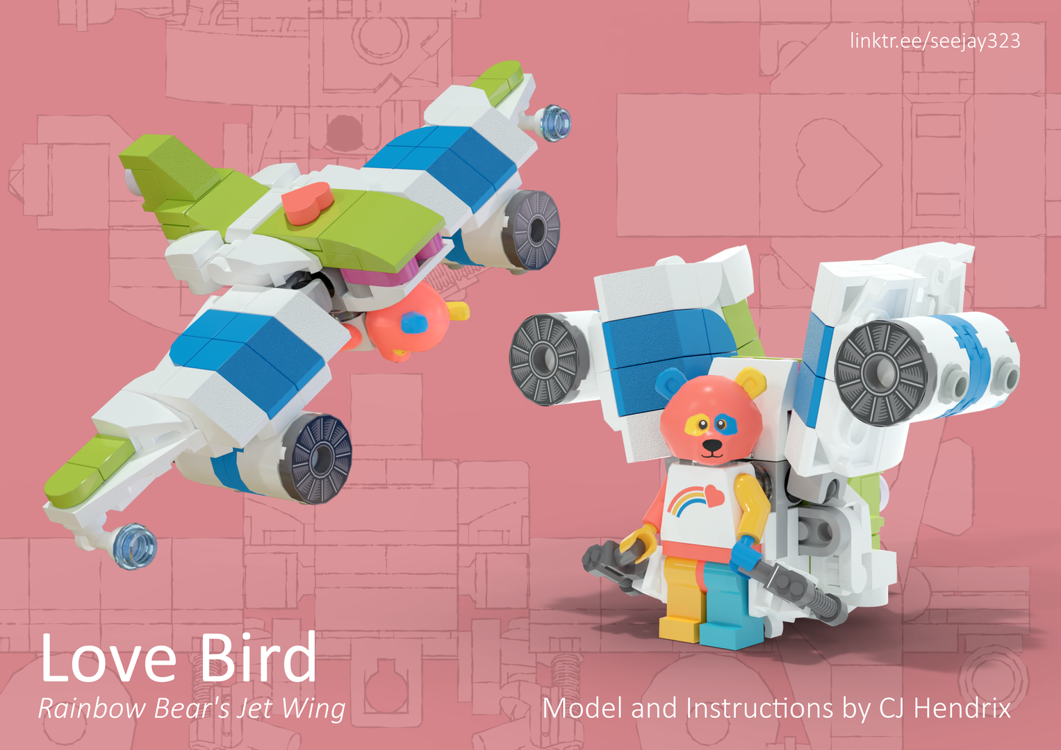 Love Bird - Rainbow Bear's Jet Wing