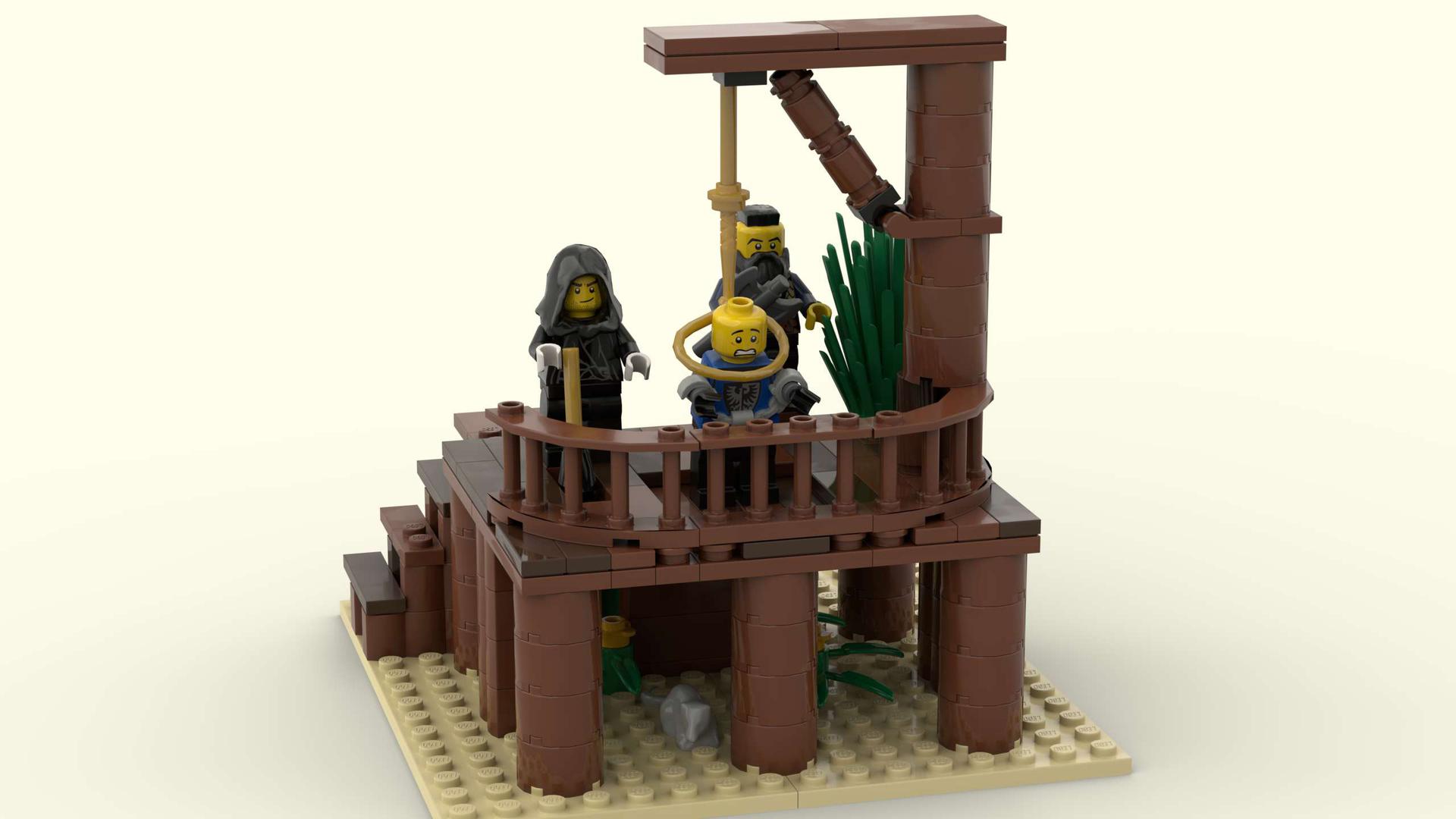 Medieval Hanging MOC
