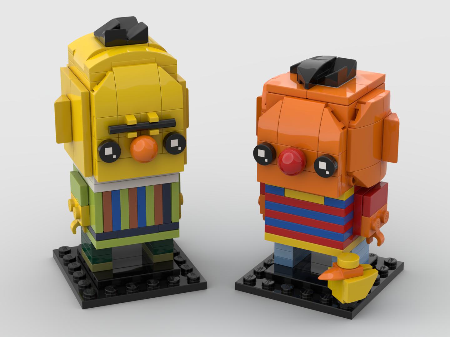 Ernie &amp; Bert BrickHeadz