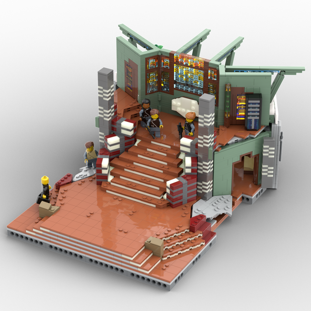 Stargate Atlantis Staircase &amp; Balkony