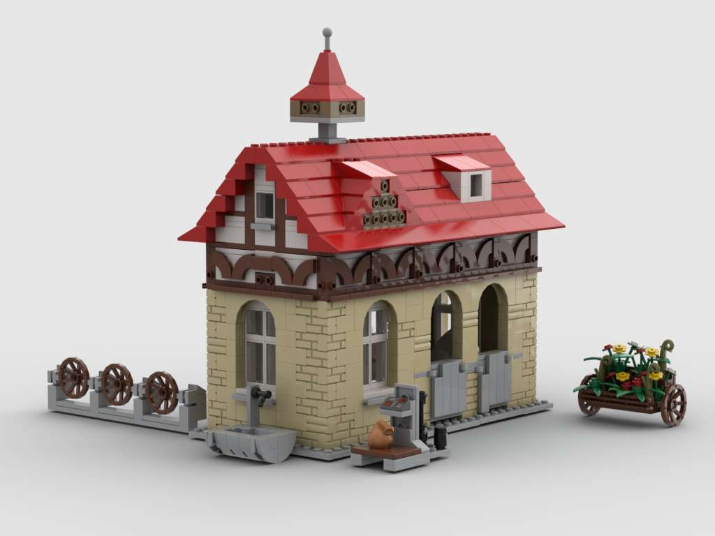 Stall Pferdestall -   Stable horse stable