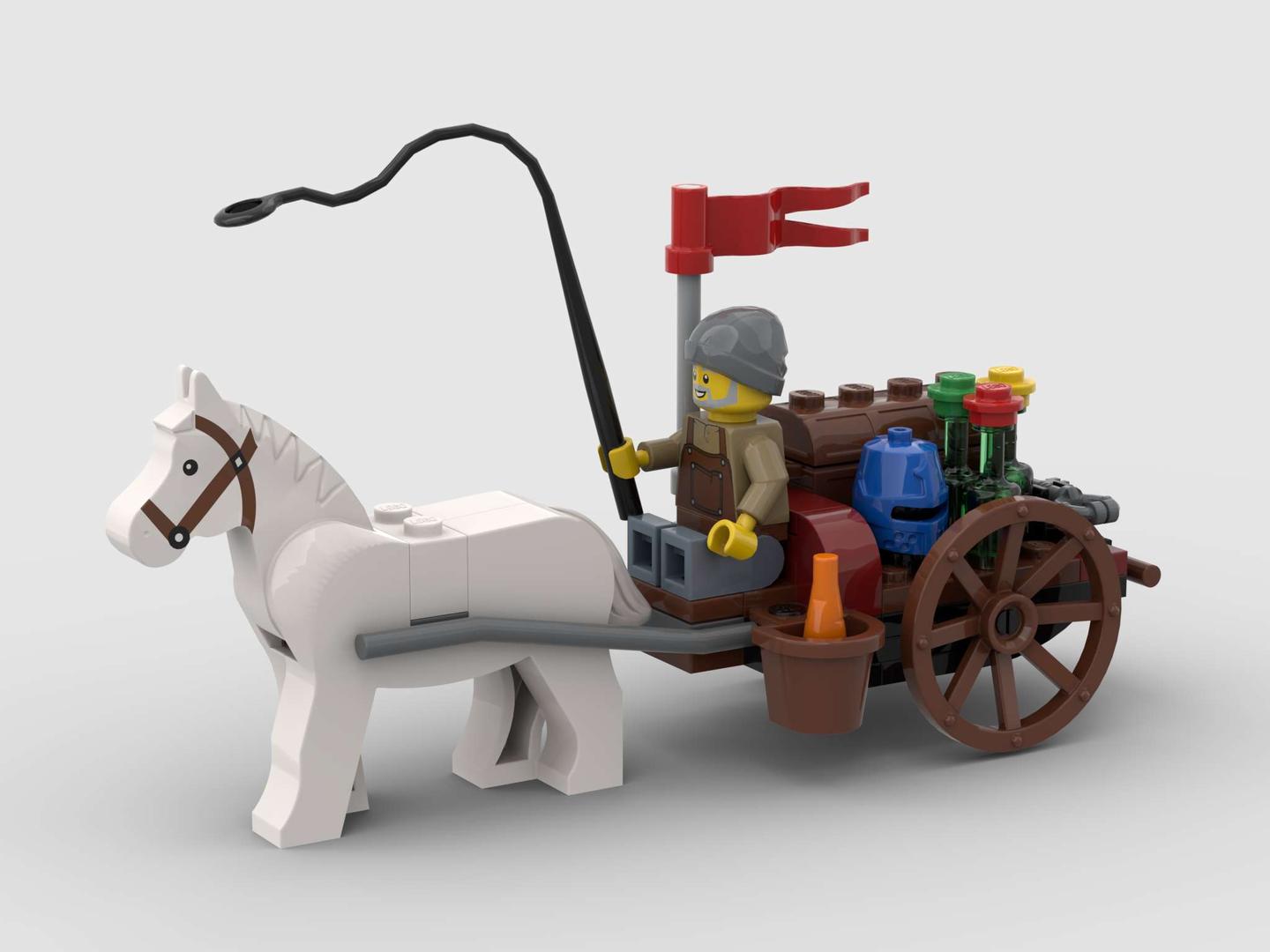 Medieval Horse Cart