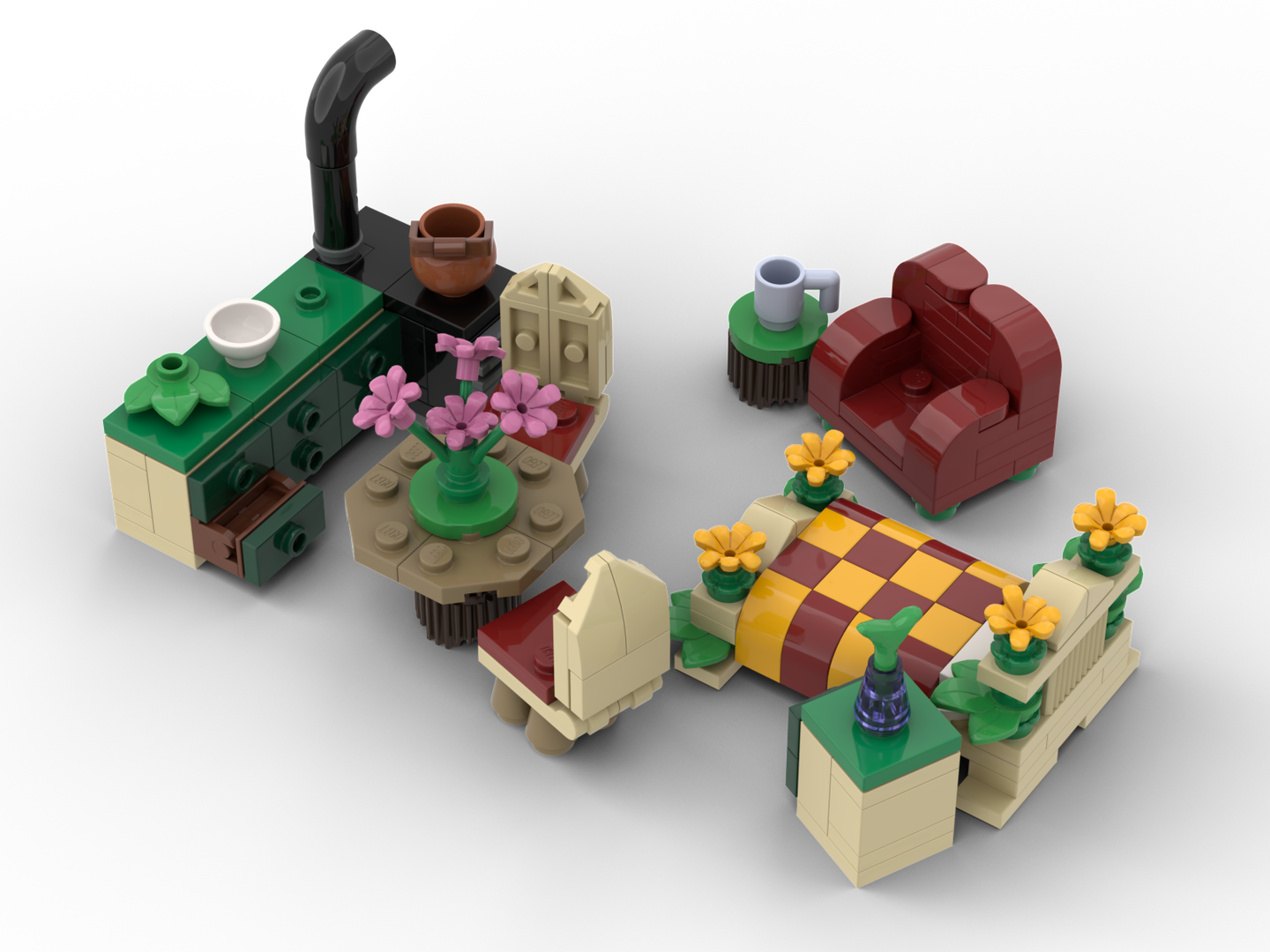 Fairy Cottage Interieur Fittings