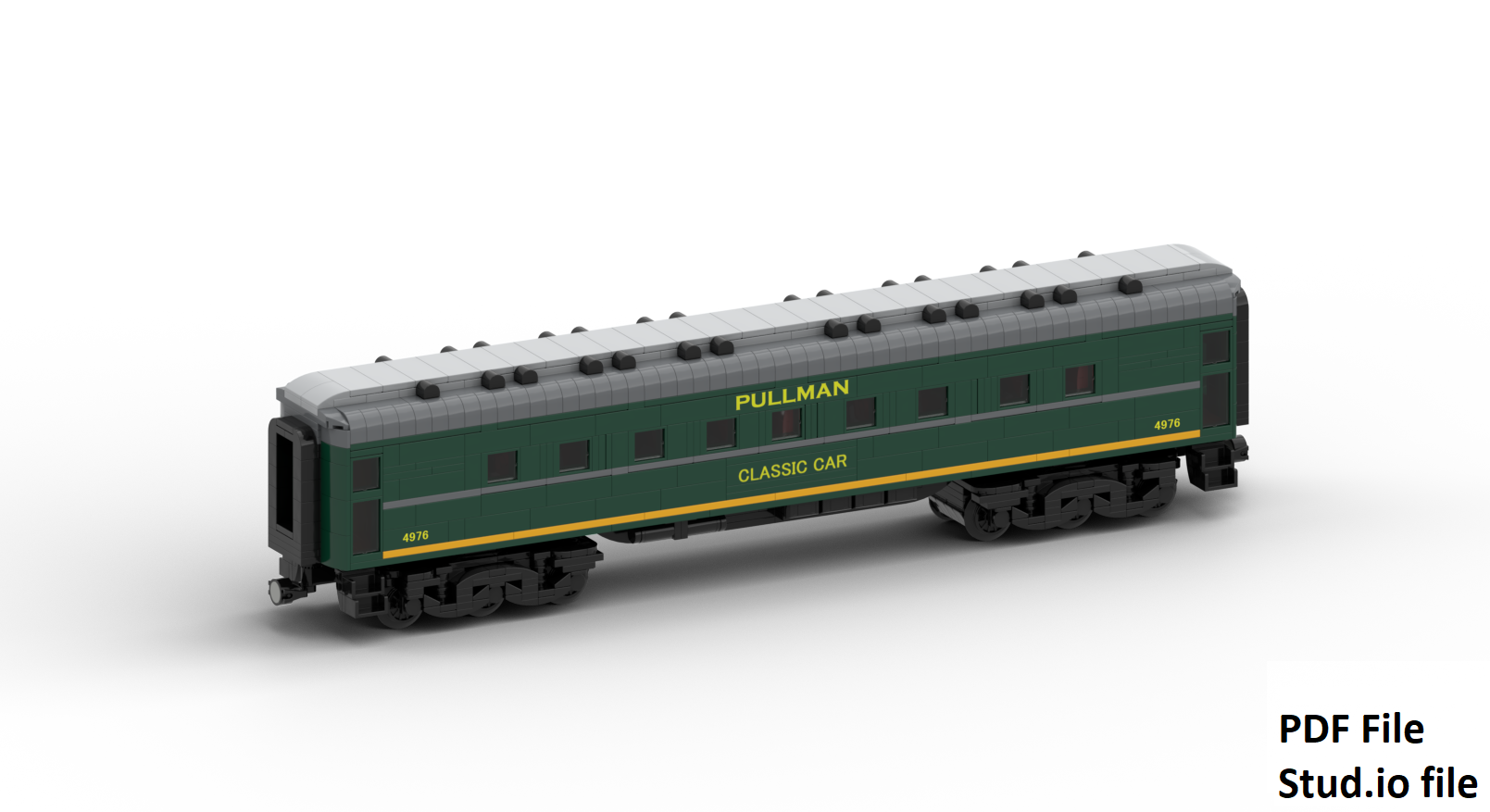 Six-axle passenger car