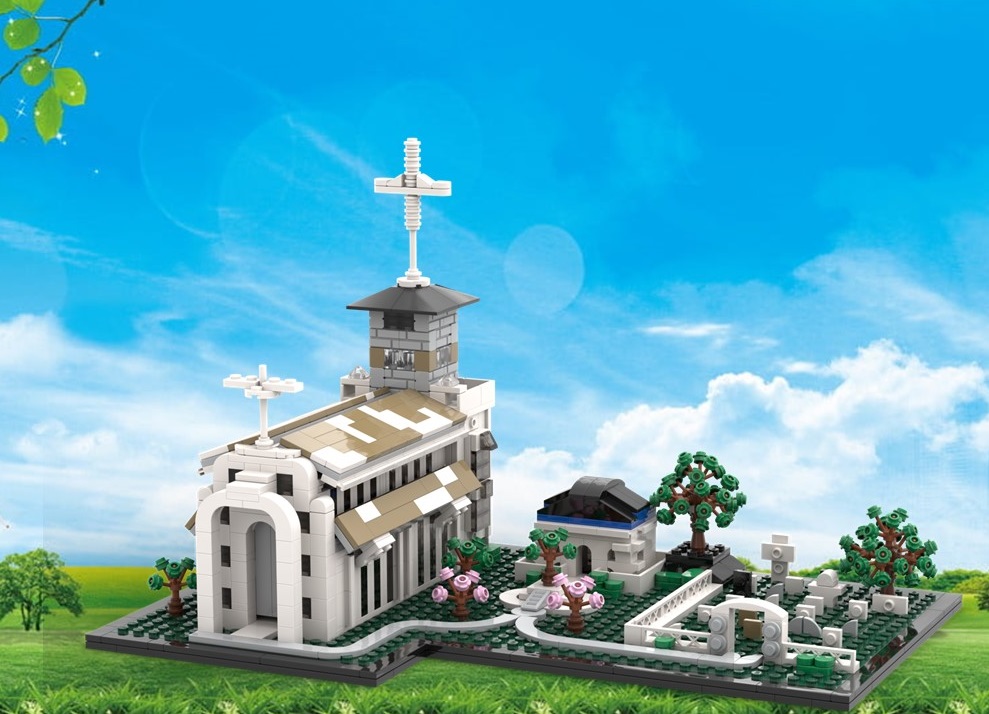 The Cathedral (alternate build of LEGO set 21054)