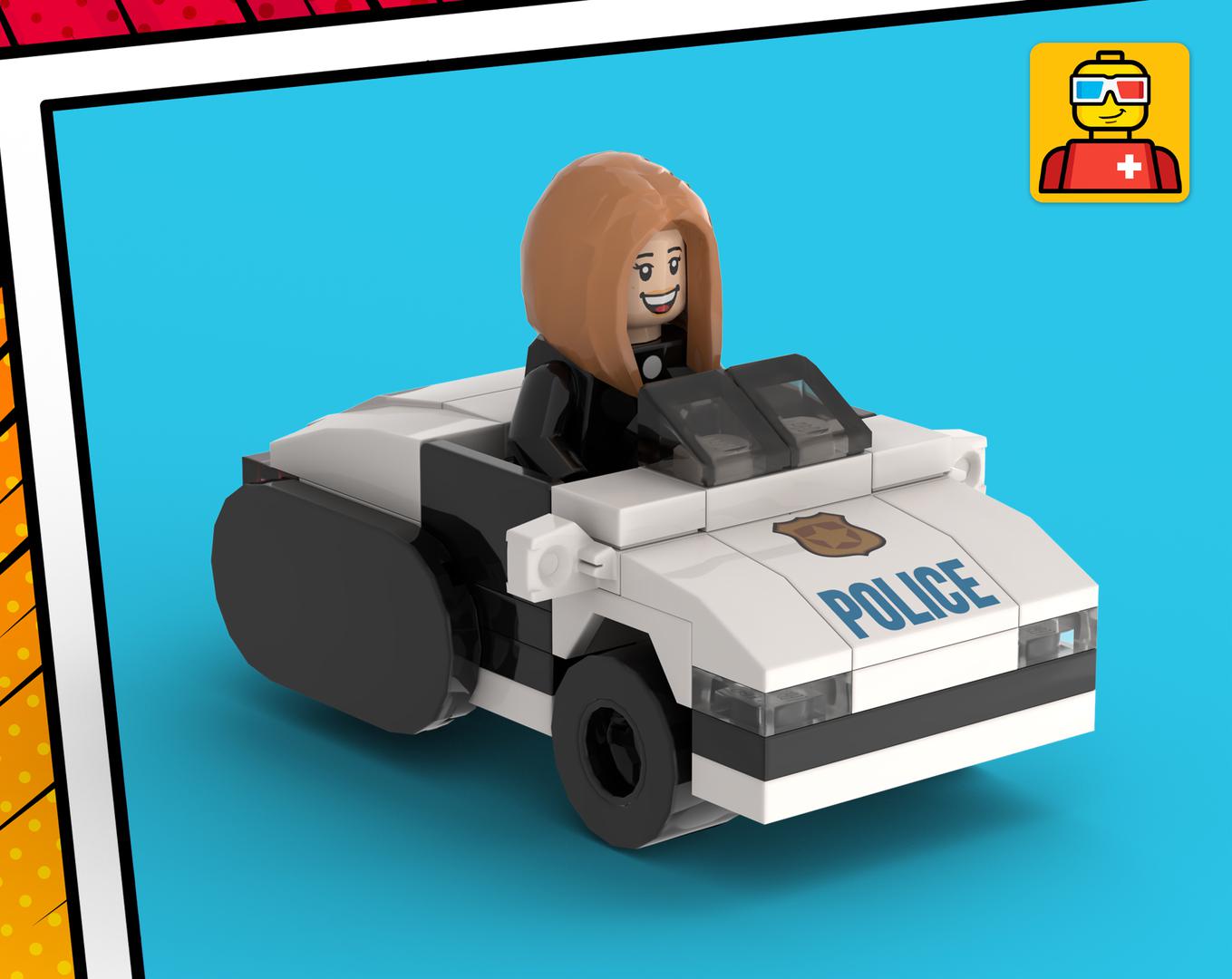 Tiny Demolition Man Vehicle - The Lenina Huxley's Car (MOC-99427 ...