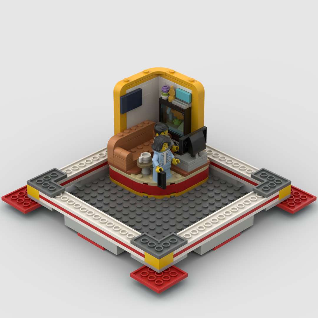 Scene 4--Holding the New Year's Eve --Fit For Lunar New Year Traditions Frame