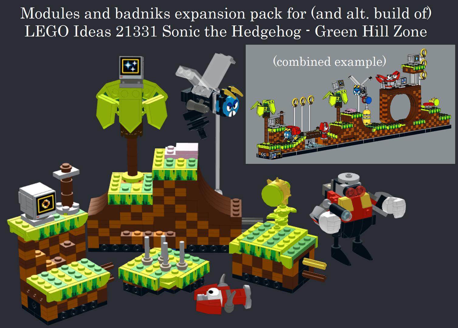 21331 Modules & Badniks expansion pack alternate build
