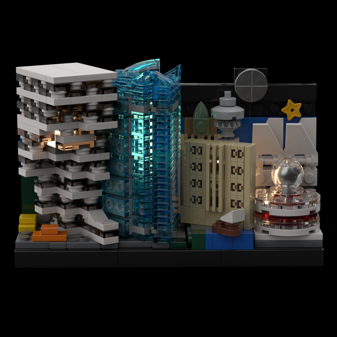 Vancouver Skyline Postcard