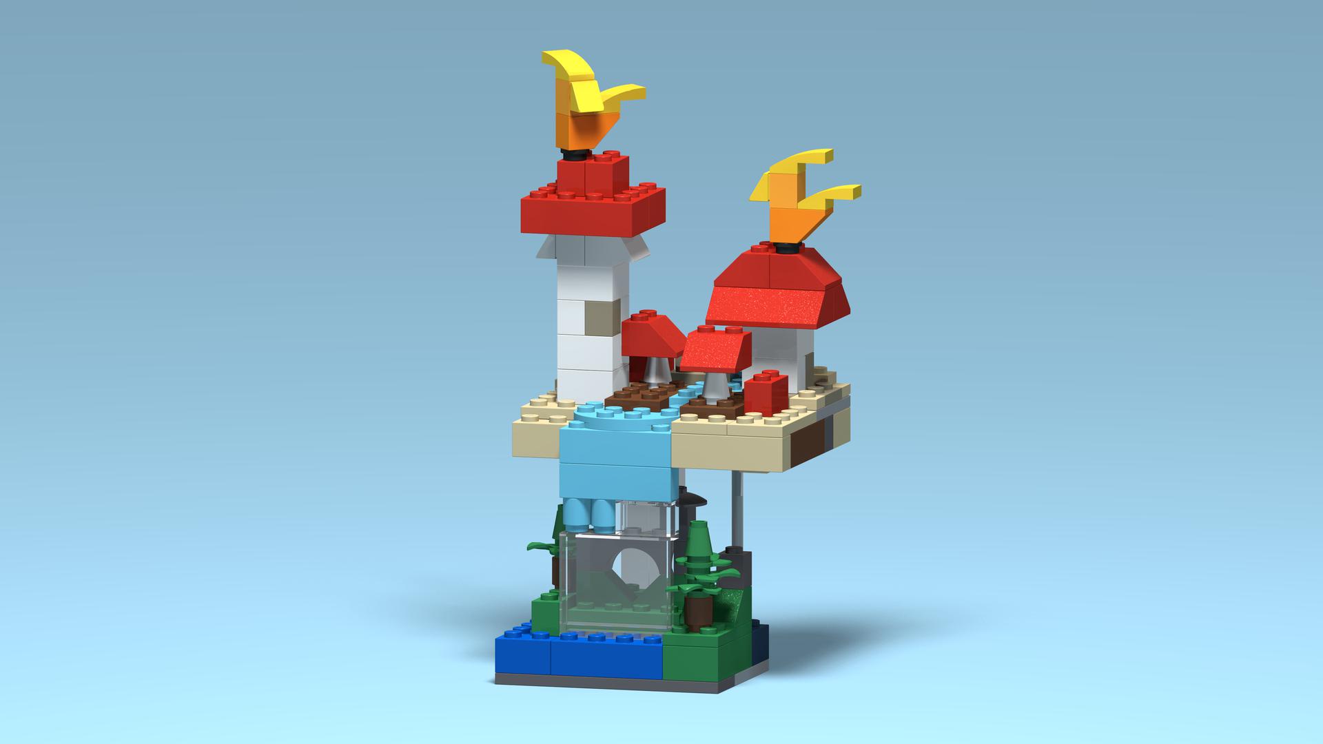 BYGGLEK Mushroom Forest (MOC-99693) - LEGO MOC | MOC Tracker