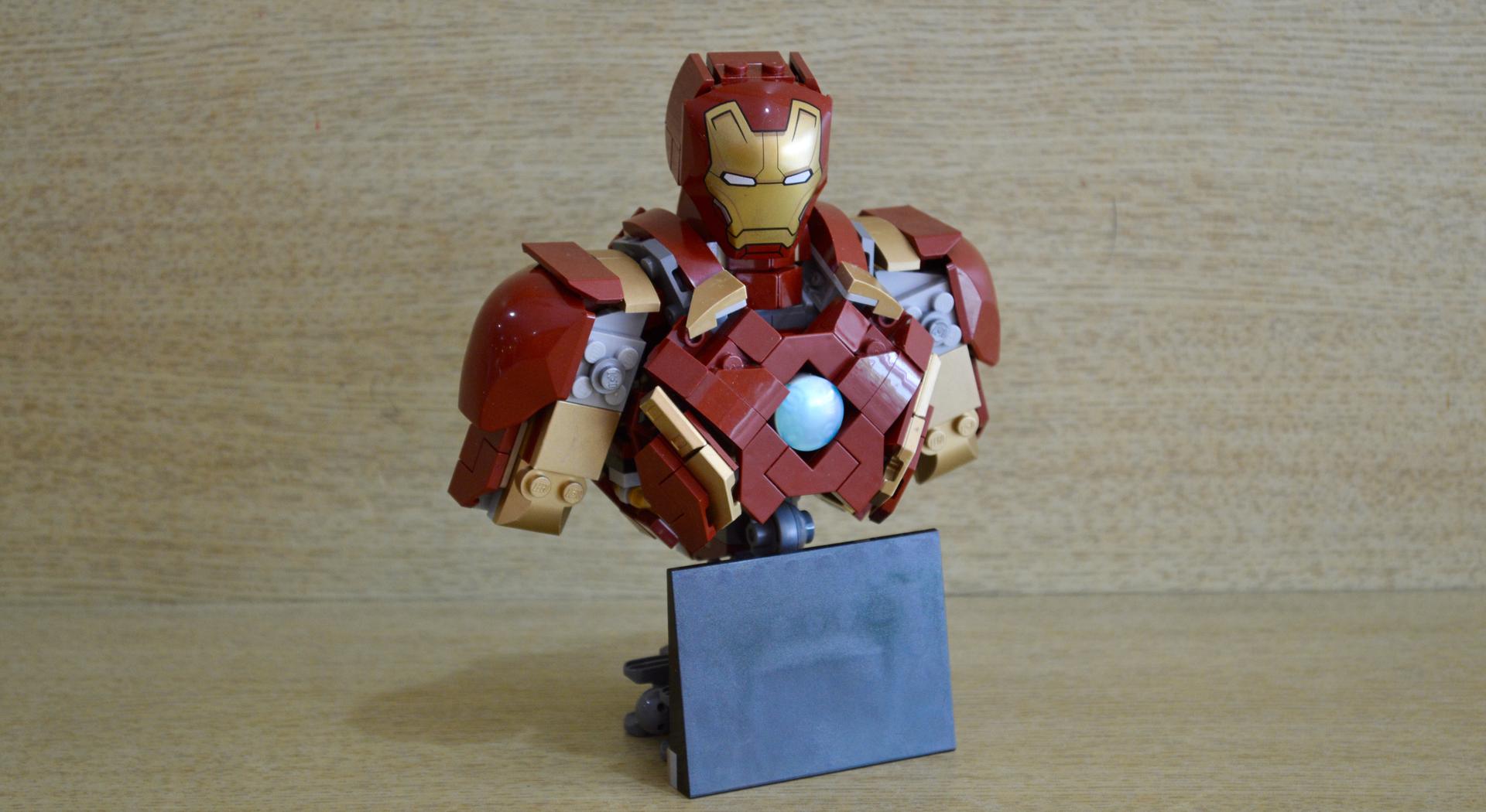 76206 Iron Man Mark 43 Bust - Alternate Build