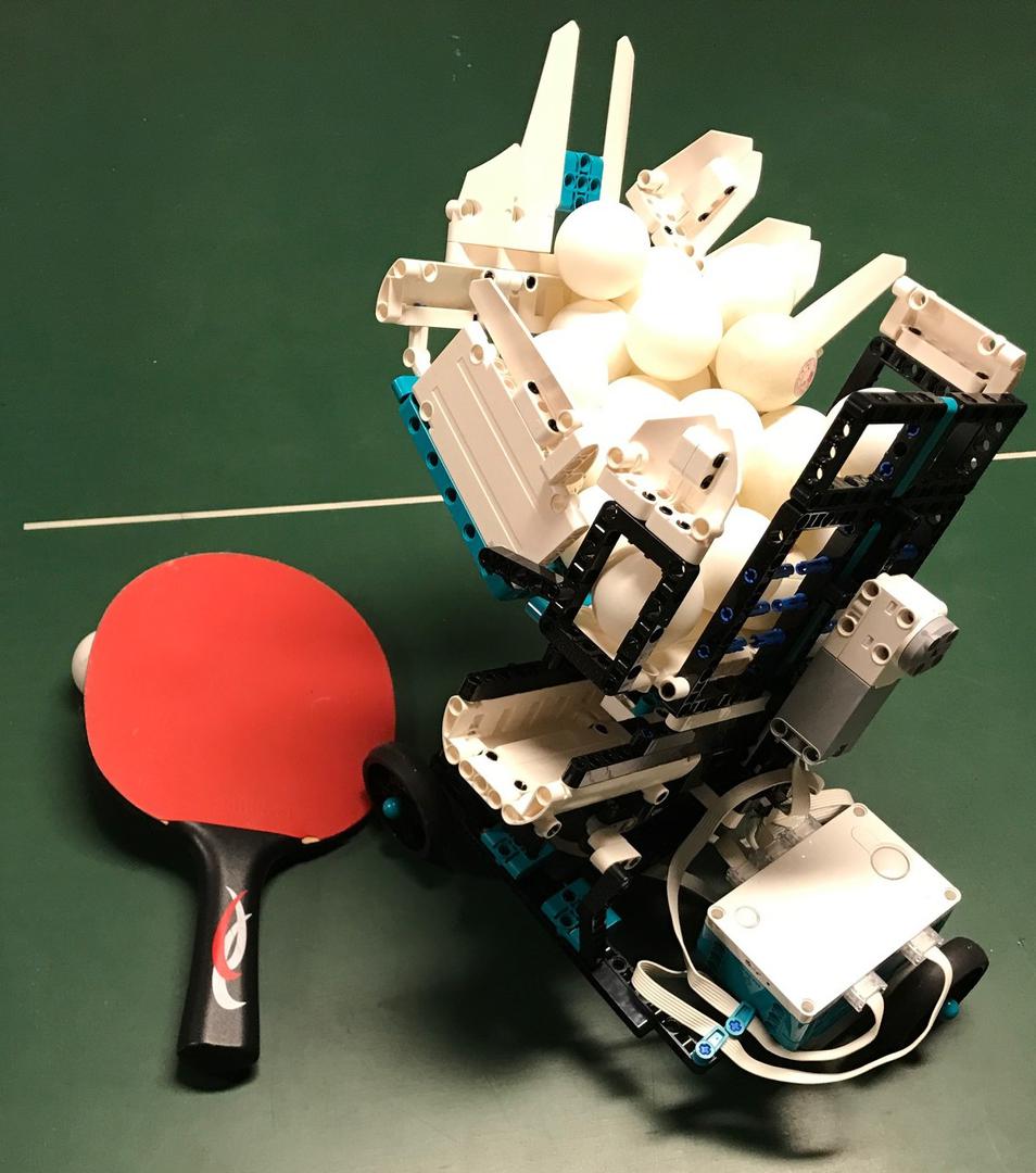 Ping Pong Inventor - Ball machine and game