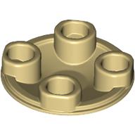 Image of part Plate Round 2 x 2 with Rounded Bottom [Boat Stud]