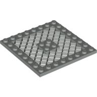 Plate Special 8 x 8 with Grille [Hole in Center]
