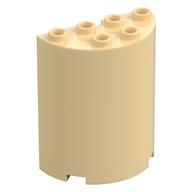 Cylinder Half 2 x 4 x 4