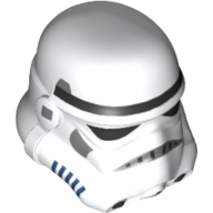 Helmet Stormtrooper, Dotted Mouth Print