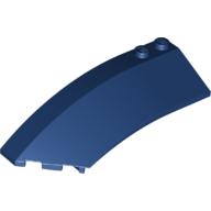 Wedge Curved 8 x 3 x 2 Open Left [Plain]