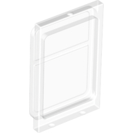 Glass for Train Door Lip On Top and Bottom