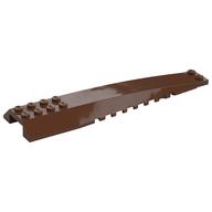 Brick Wedged, Curved 16 x 4 Triple with Inner Ridges