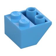 Slope Inverted 45° 2 x 2 [Ovoid Bottom Pin, Bar-sized Stud Holes]