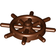 Boat / Ship Wheel with Slotted Pin