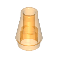 Cone 1 x 1 [No Top Groove]