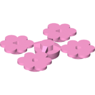 LEGO part Plant, Flower Small [Complete Sprue of Four]