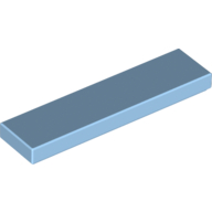 Tile 1 x 4 with Groove