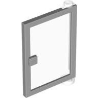 Door 1 x 4 x 5 Right with Trans-Clear Glass
