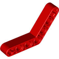 Technic, Liftarm, Modified Bent Thick 1 x 7 (4 - 4)